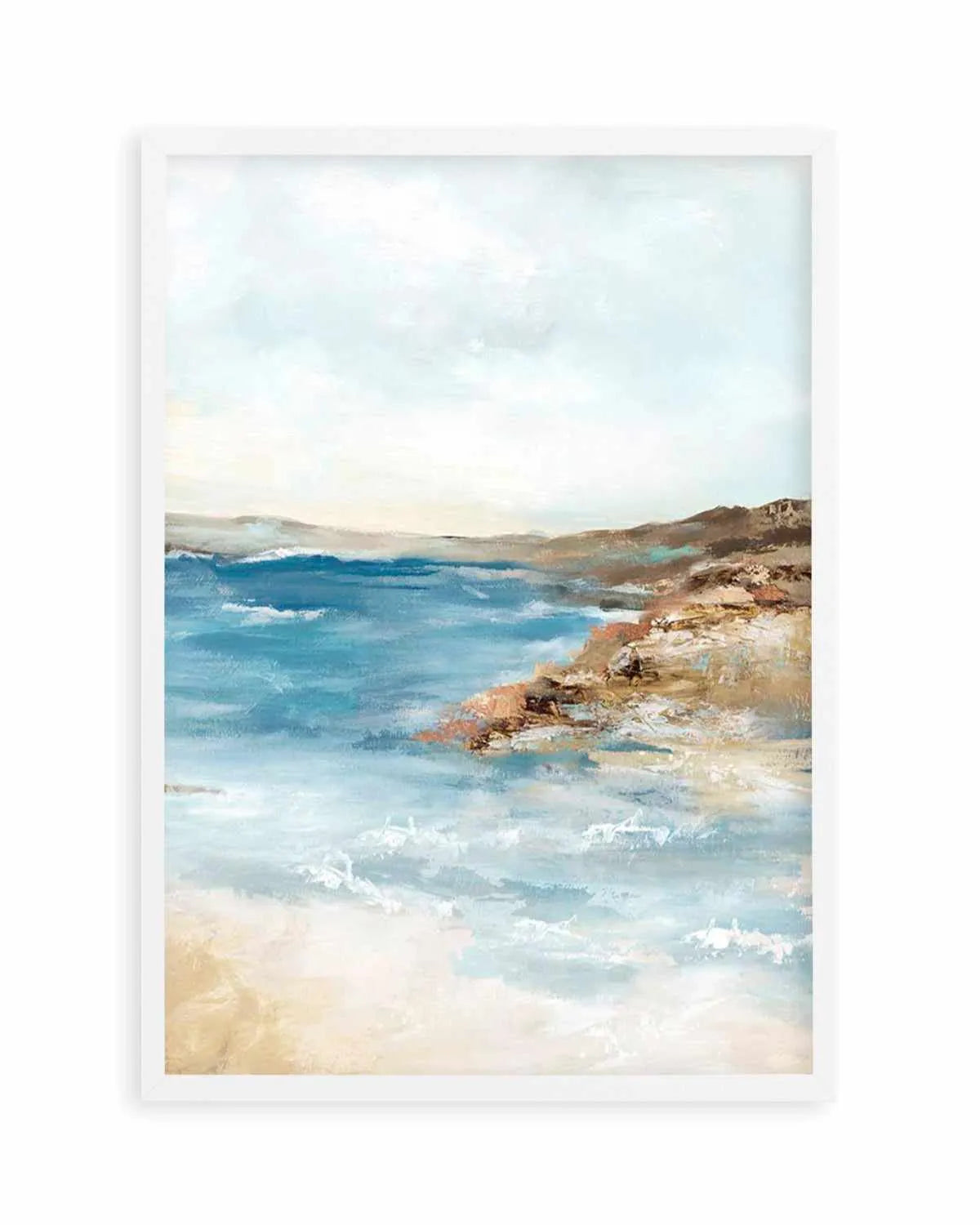 Seaside II Art Print | PT from Olive et Oriel where you can shop wallpaper and artworks online