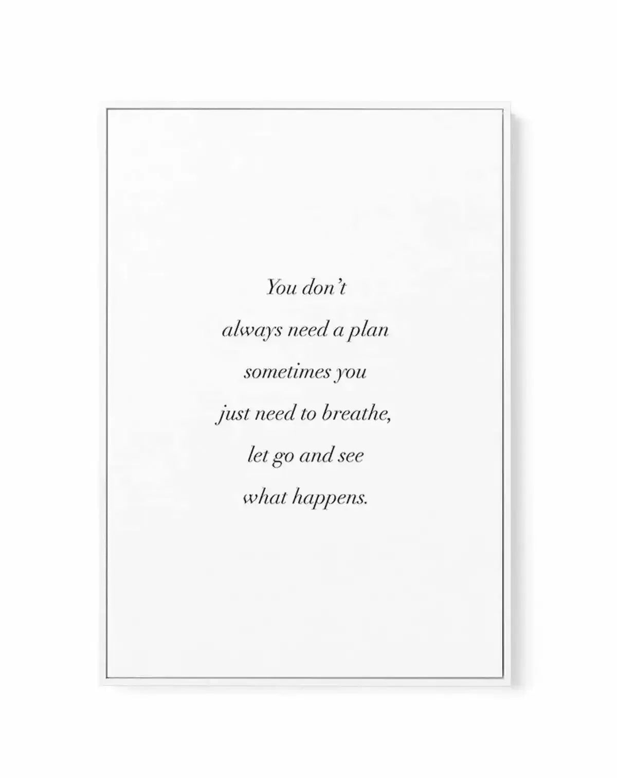 See What Happens | Framed Canvas-CANVAS-You can shop wall art online with Olive et Oriel for everything from abstract art to fun kids wall art. Our beautiful modern art prints and canvas art are available from large canvas prints to wall art paintings and our proudly Australian artwork collection offers only the highest quality framed large wall art and canvas art Australia - You can buy fashion photography prints or Hampton print posters and paintings on canvas from Olive et Oriel and have them