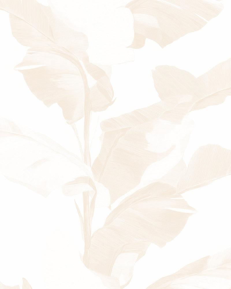 Seychelles in Beige Commercial Vinyl Wallcovering-Commercial Wallcoverings-Olive et Oriel-Luxury commercial-grade embossed and textured vinyl wallcovering durable fire-rated washable stain-resistant and customizable perfect for hotels offices retail childcare healthcare and hospital spaces vinyl wallpaper