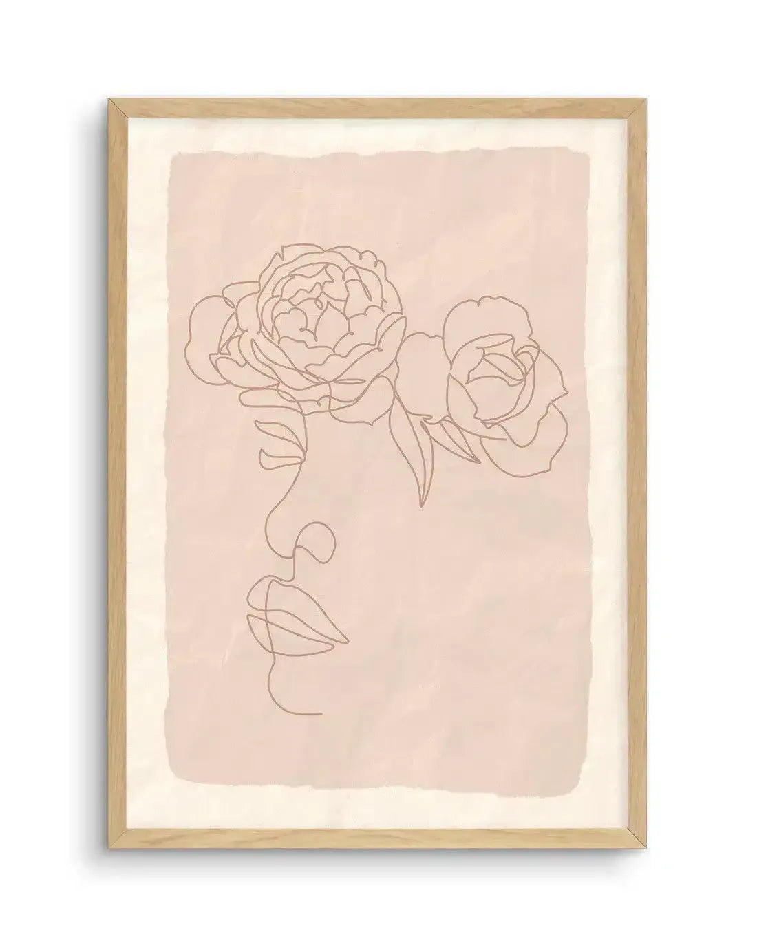 She Blooms II Art Print-PRINT-Olive et Oriel-Olive et Oriel-A5 | 5.8" x 8.3" | 14.8 x 21cm-Oak-With White Border-Buy-Australian-Art-Prints-Online-with-Olive-et-Oriel-Your-Artwork-Specialists-Austrailia-Decorate-With-Coastal-Photo-Wall-Art-Prints-From-Our-Beach-House-Artwork-Collection-Fine-Poster-and-Framed-Artwork