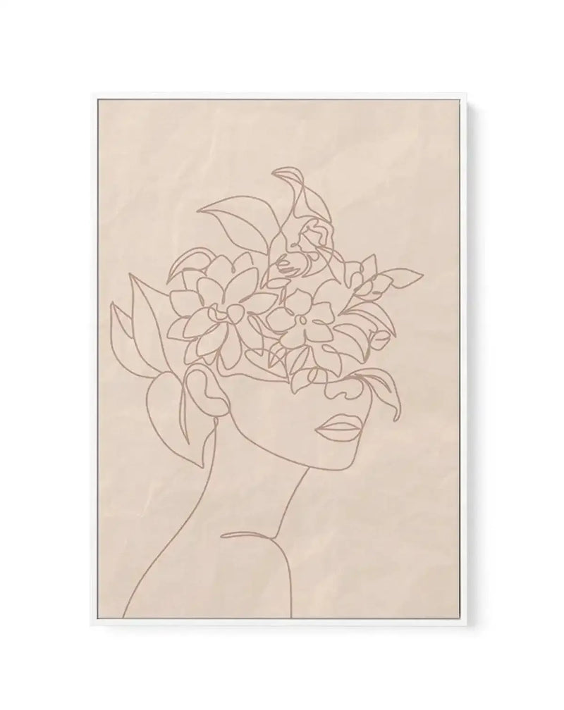 She Blooms I | Framed Canvas-CANVAS-You can shop wall art online with Olive et Oriel for everything from abstract art to fun kids wall art. Our beautiful modern art prints and canvas art are available from large canvas prints to wall art paintings and our proudly Australian artwork collection offers only the highest quality framed large wall art and canvas art Australia - You can buy fashion photography prints or Hampton print posters and paintings on canvas from Olive et Oriel and have them del