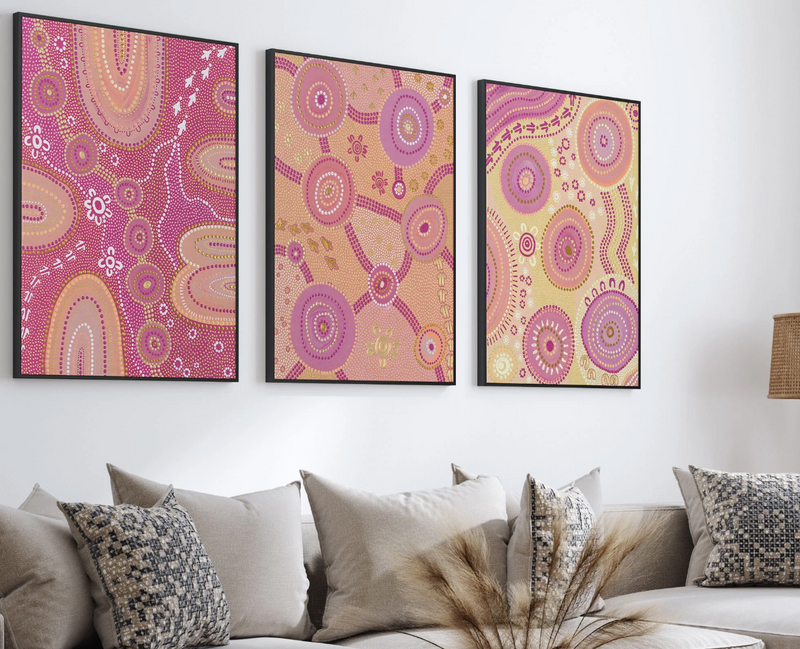 Shop pink framed canvas art online with Olive et Oriel - Buy pink canvas art and extra large canvas wall art or pink canvas art for your home.Our bright modern contemporary canvas artwork offers professional canvas printing and framing services.