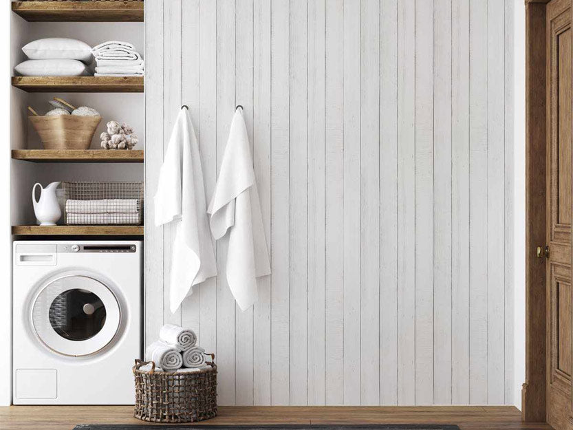 Timber panelling look removable wallpaper - available in peel and stick or traditional paste the wall varieties.>
              </noscript>
              </div>
            
            </a>
            <div class=