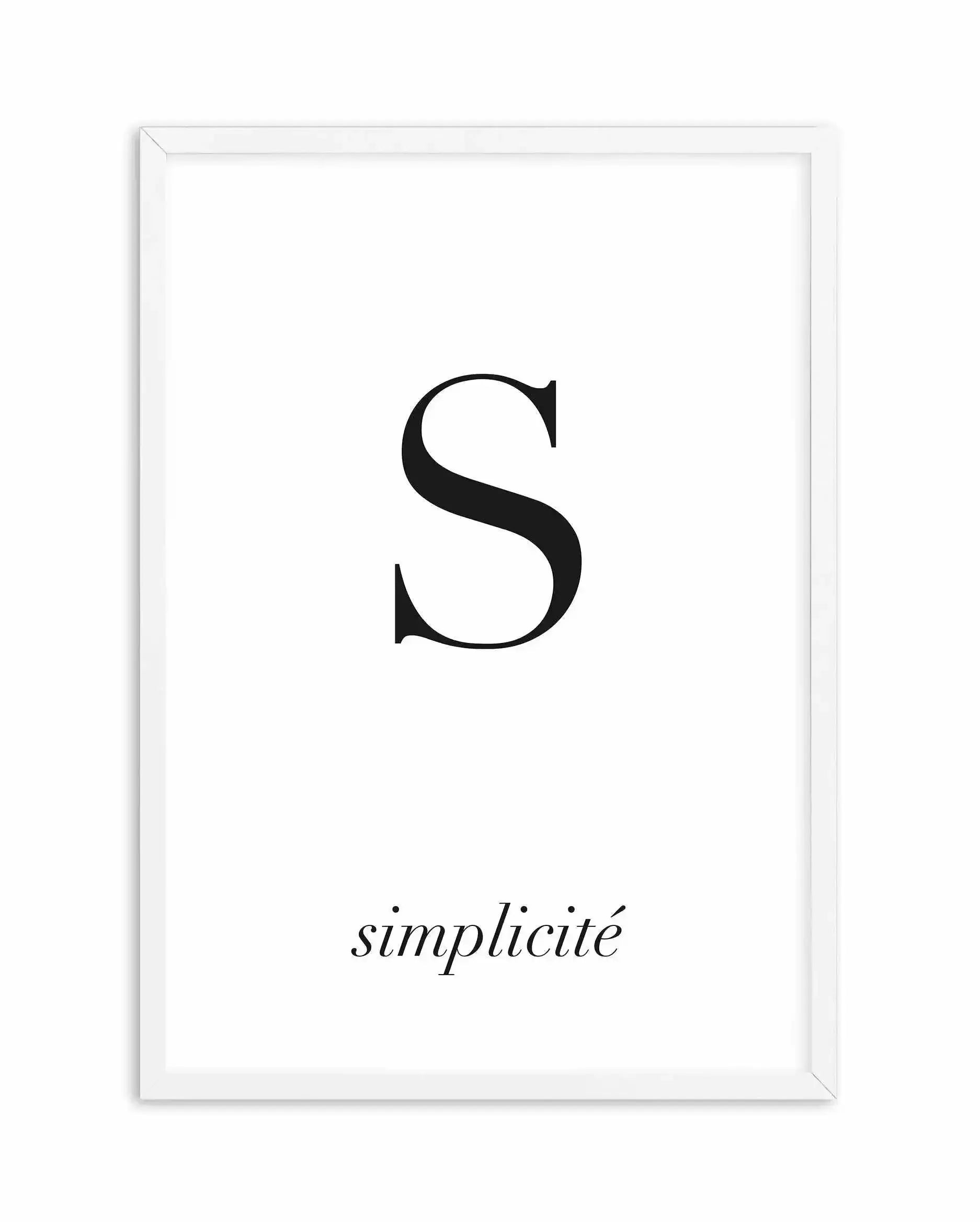 Simplicity Art Print-PRINT-Olive et Oriel-Olive et Oriel-A5 | 5.8" x 8.3" | 14.8 x 21cm-White-With White Border-Buy-Australian-Art-Prints-Online-with-Olive-et-Oriel-Your-Artwork-Specialists-Austrailia-Decorate-With-Coastal-Photo-Wall-Art-Prints-From-Our-Beach-House-Artwork-Collection-Fine-Poster-and-Framed-Artwork