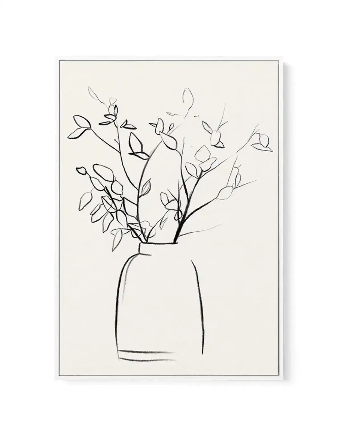 Sketched Flowers I | Framed Canvas-CANVAS-You can shop wall art online with Olive et Oriel for everything from abstract art to fun kids wall art. Our beautiful modern art prints and canvas art are available from large canvas prints to wall art paintings and our proudly Australian artwork collection offers only the highest quality framed large wall art and canvas art Australia - You can buy fashion photography prints or Hampton print posters and paintings on canvas from Olive et Oriel and have th
