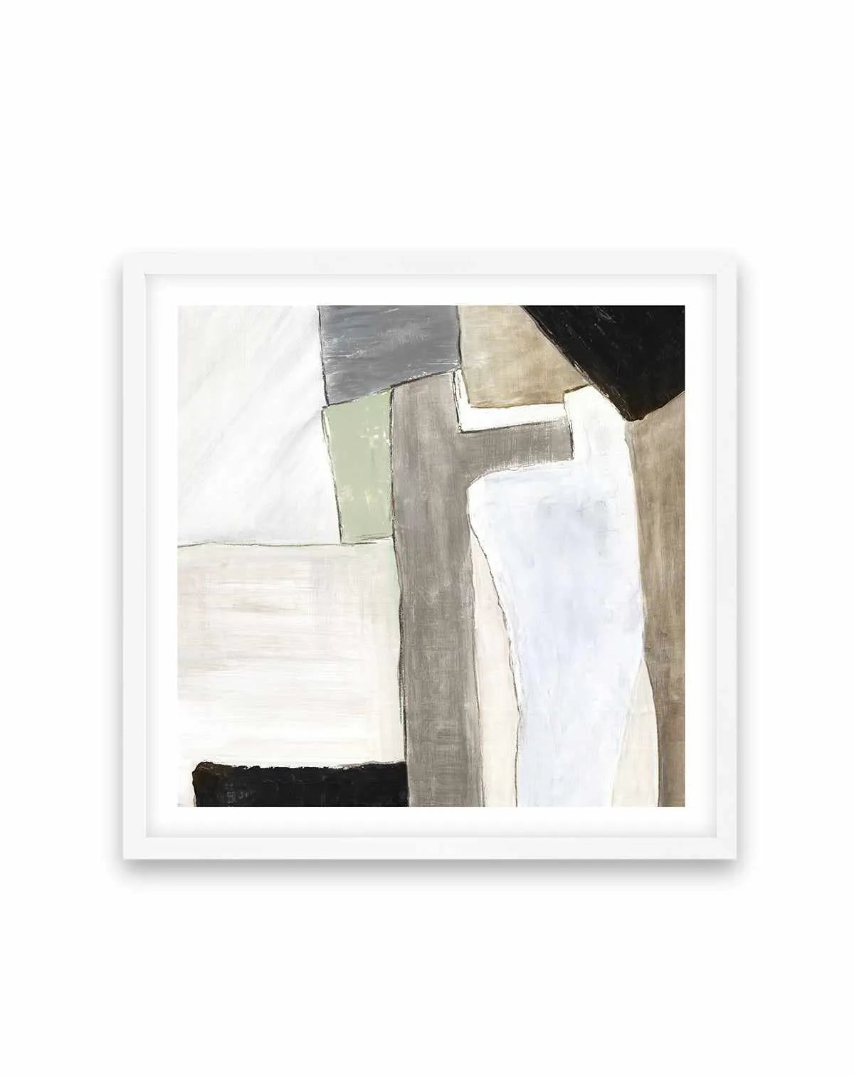 Sketched Form I Square Art Print from Olive et Oriel where you can shop wallpaper and artworks online