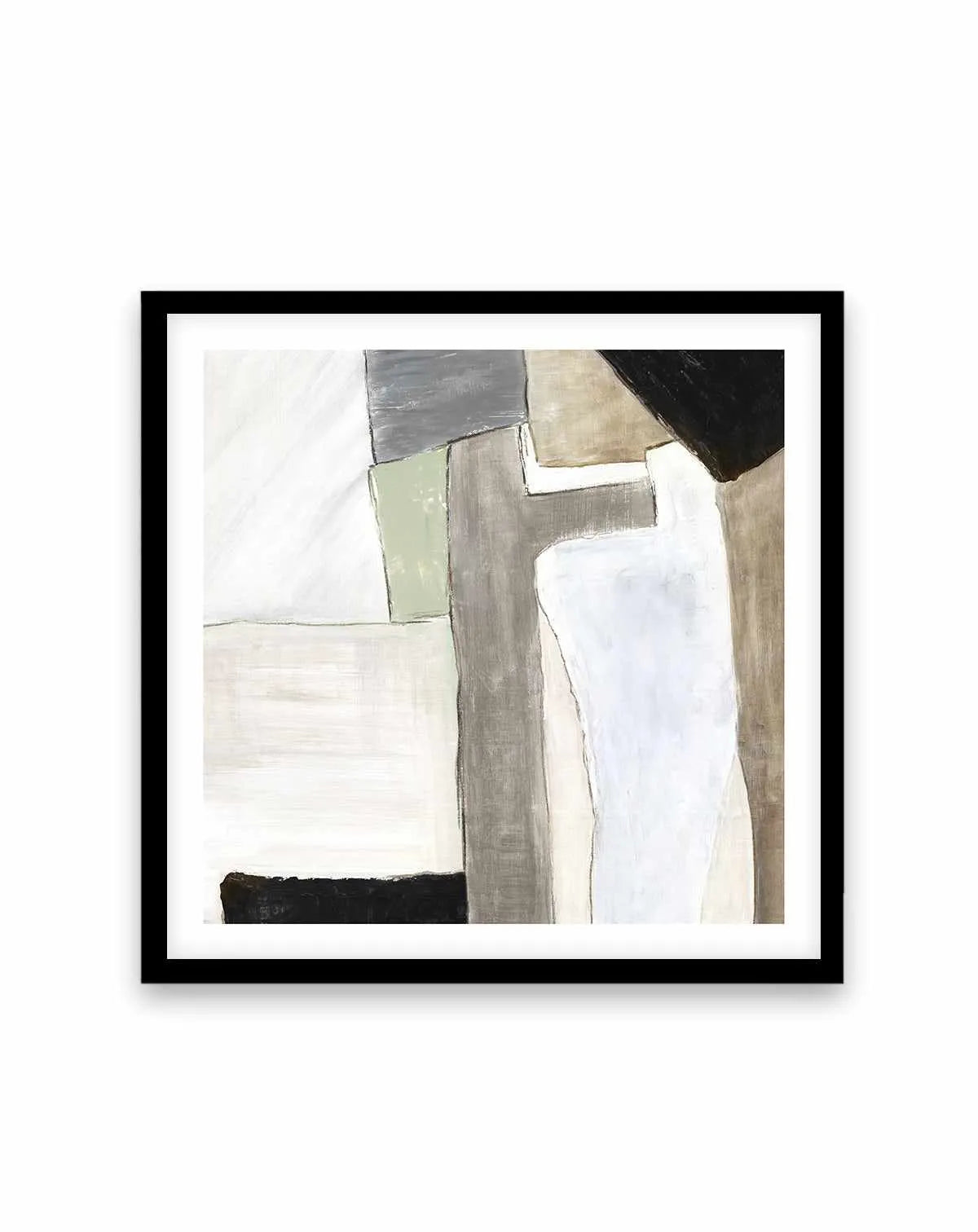 Sketched Form I Square Art Print from Olive et Oriel where you can shop wallpaper and artworks online