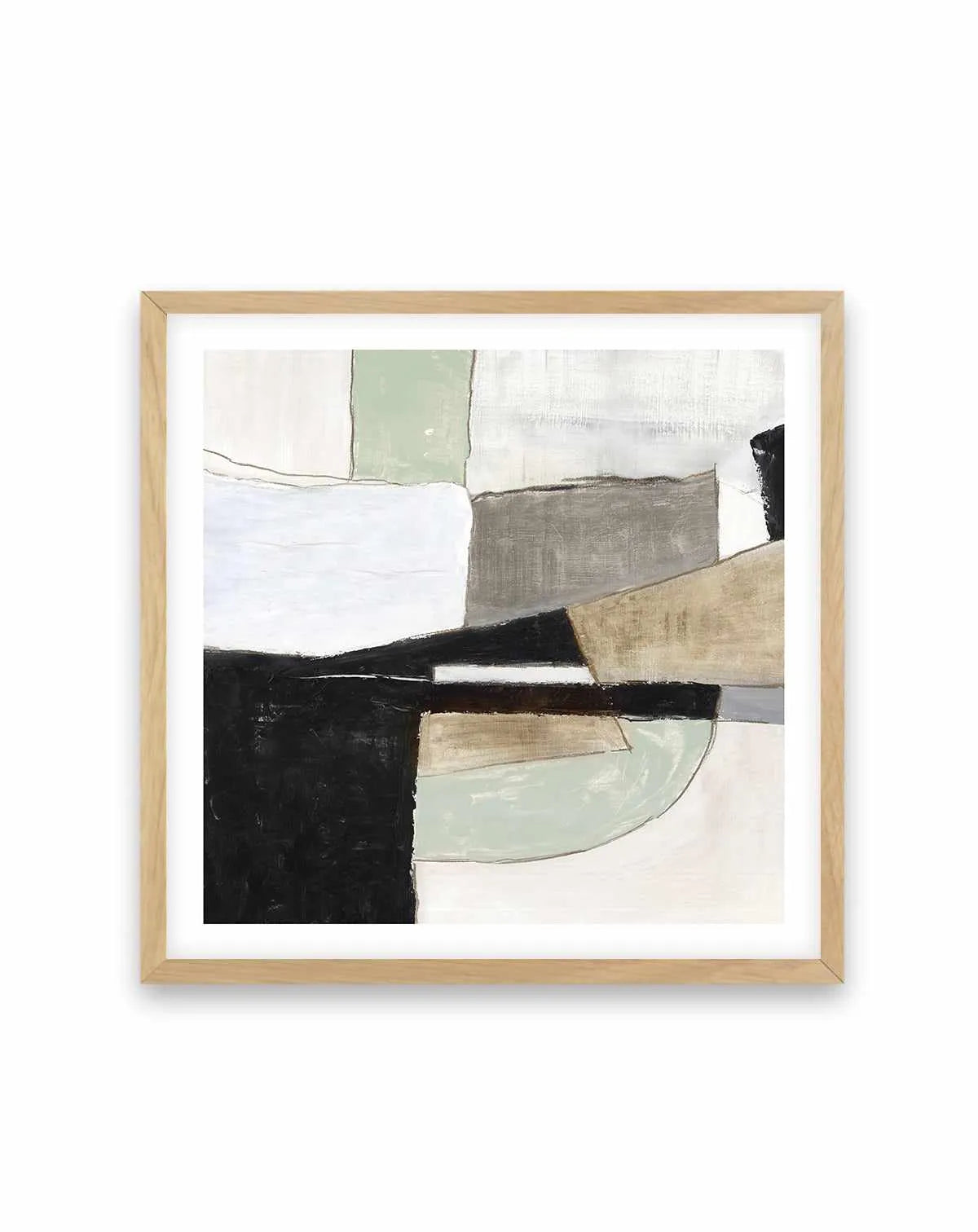 Sketched Form II Square Art Print from Olive et Oriel where you can shop wallpaper and artworks online
