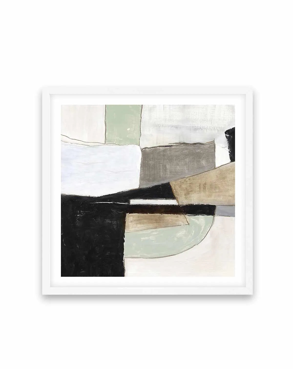 Sketched Form II Square Art Print from Olive et Oriel where you can shop wallpaper and artworks online