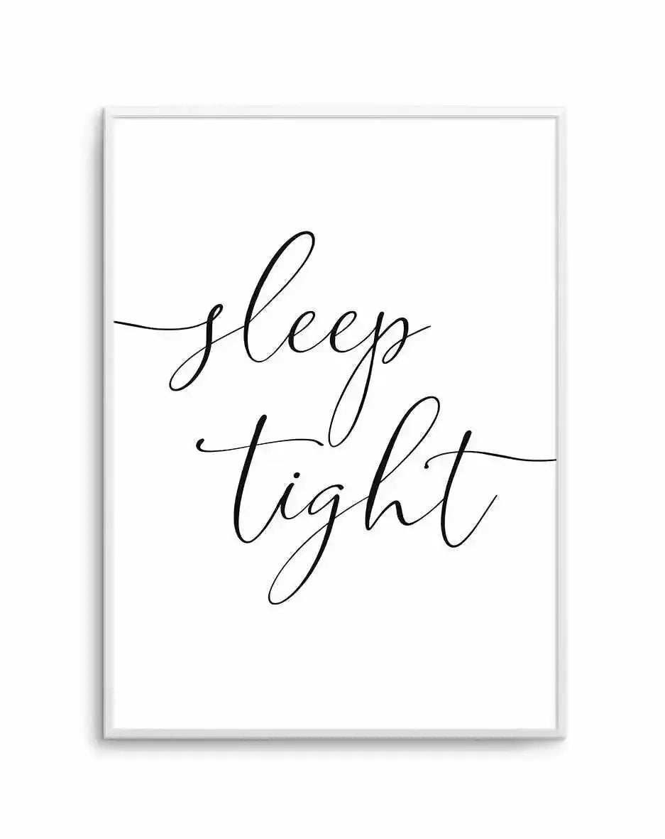 Sleep Tight Art Print-PRINT-Olive et Oriel-Olive et Oriel-A5 | 5.8" x 8.3" | 14.8 x 21cm-Unframed Art Print-With White Border-Buy-Australian-Art-Prints-Online-with-Olive-et-Oriel-Your-Artwork-Specialists-Austrailia-Decorate-With-Coastal-Photo-Wall-Art-Prints-From-Our-Beach-House-Artwork-Collection-Fine-Poster-and-Framed-Artwork