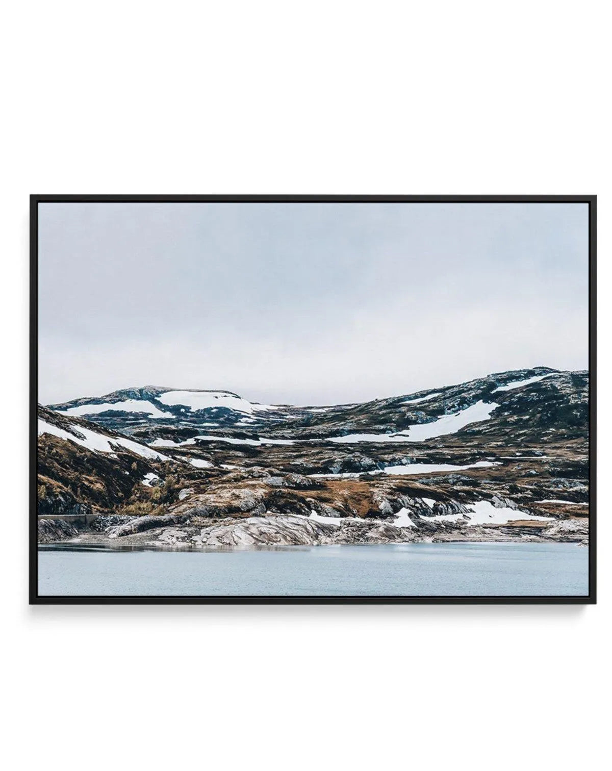 Snow By The Sea | Framed Canvas-CANVAS-You can shop wall art online with Olive et Oriel for everything from abstract art to fun kids wall art. Our beautiful modern art prints and canvas art are available from large canvas prints to wall art paintings and our proudly Australian artwork collection offers only the highest quality framed large wall art and canvas art Australia - You can buy fashion photography prints or Hampton print posters and paintings on canvas from Olive et Oriel and have them 