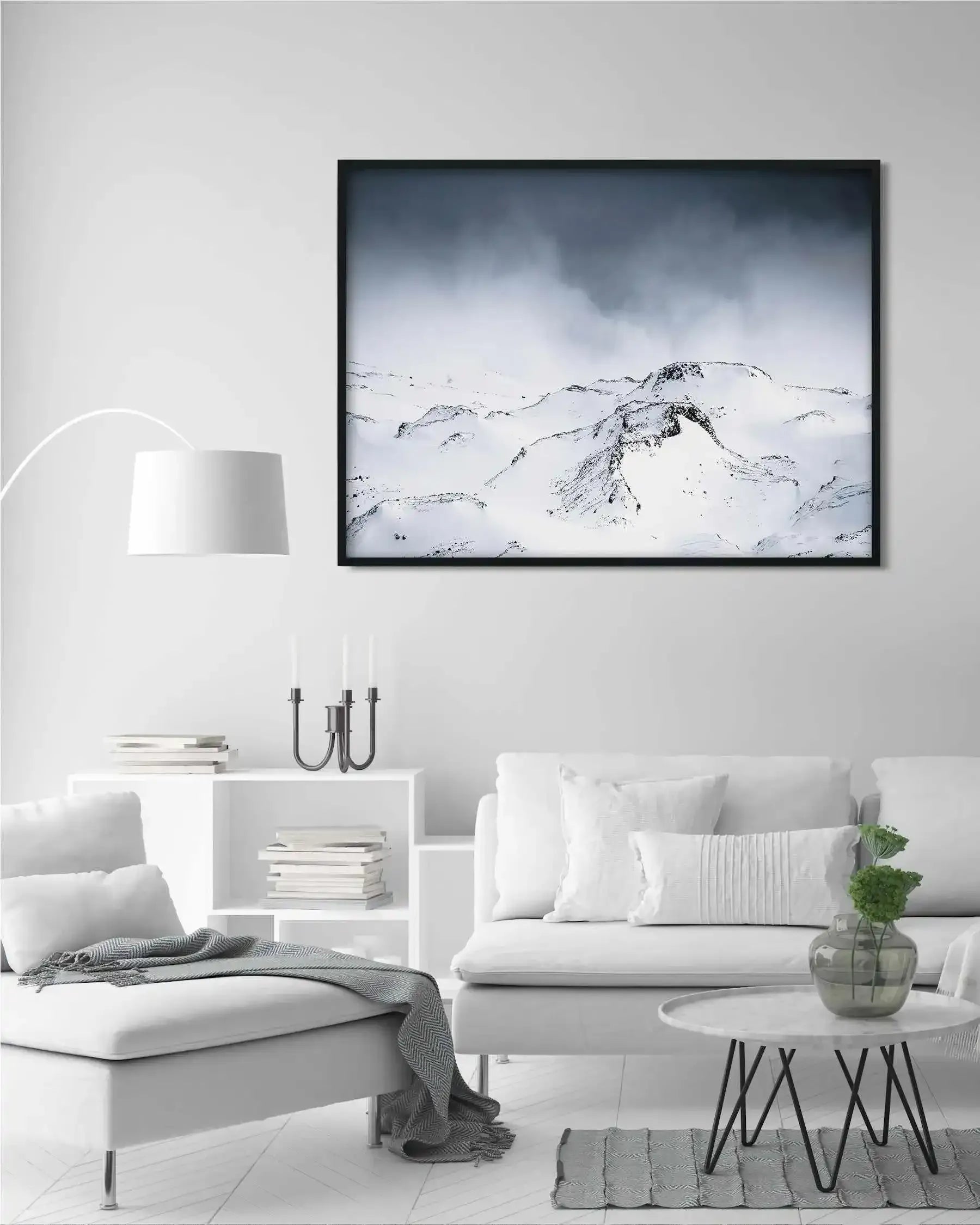 Snow Views Art Print-PRINT-Olive et Oriel-Olive et Oriel-Buy-Australian-Art-Prints-Online-with-Olive-et-Oriel-Your-Artwork-Specialists-Austrailia-Decorate-With-Coastal-Photo-Wall-Art-Prints-From-Our-Beach-House-Artwork-Collection-Fine-Poster-and-Framed-Artwork