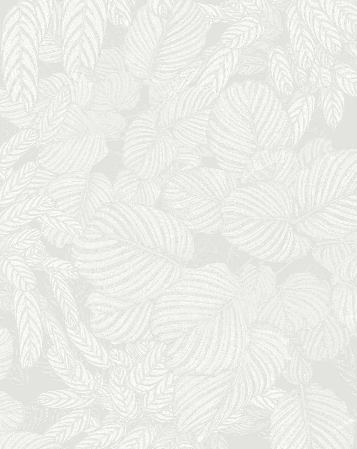 Soft Foliage | Neutral Wallpaper - Olive et Oriel