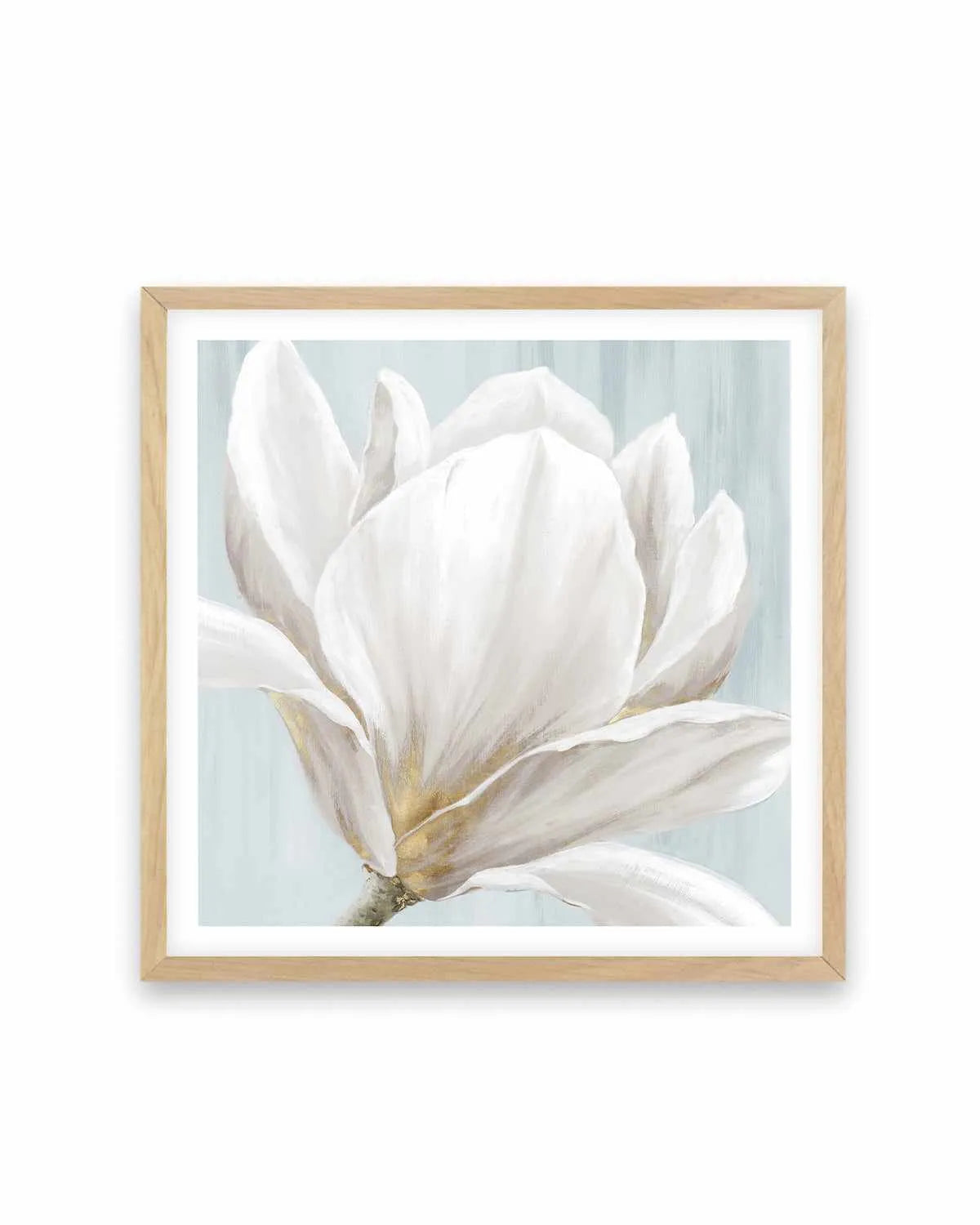 Soft White I Art Print from Olive et Oriel where you can shop wallpaper and artworks online