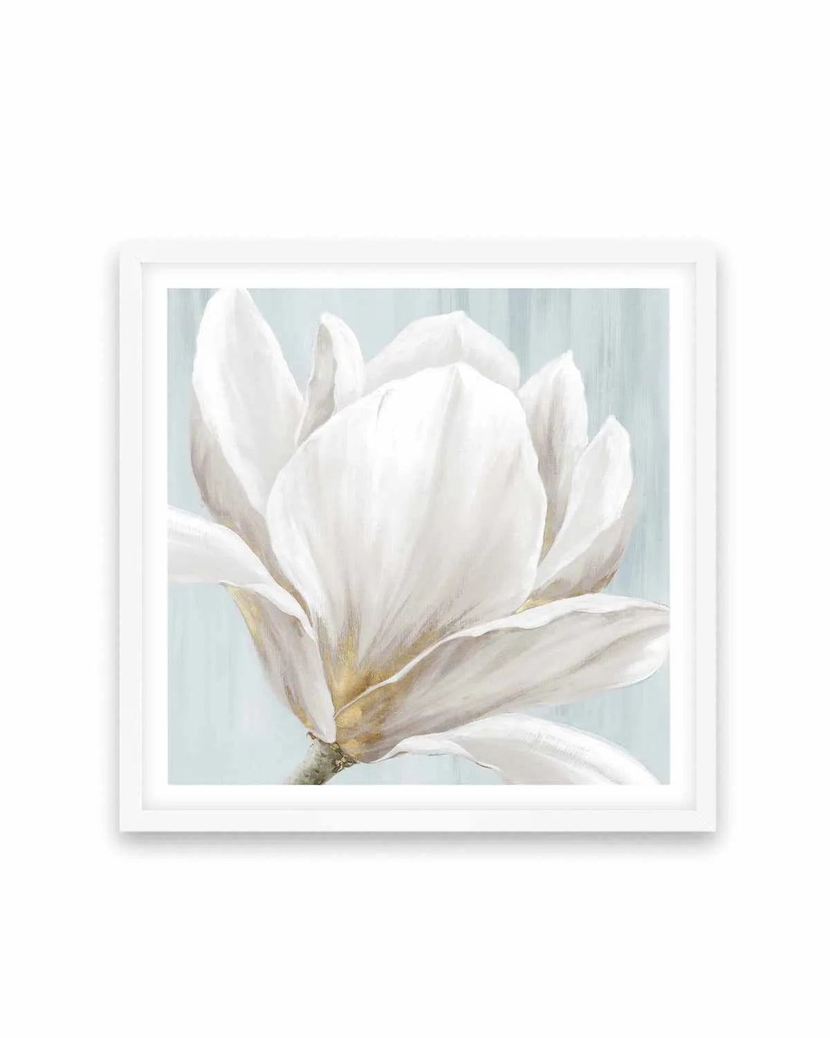 Soft White I Art Print from Olive et Oriel where you can shop wallpaper and artworks online