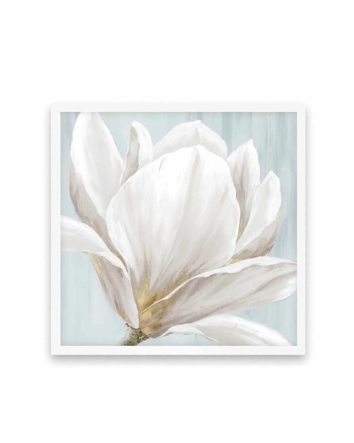 Soft White I Art Print from Olive et Oriel where you can shop wallpaper and artworks online