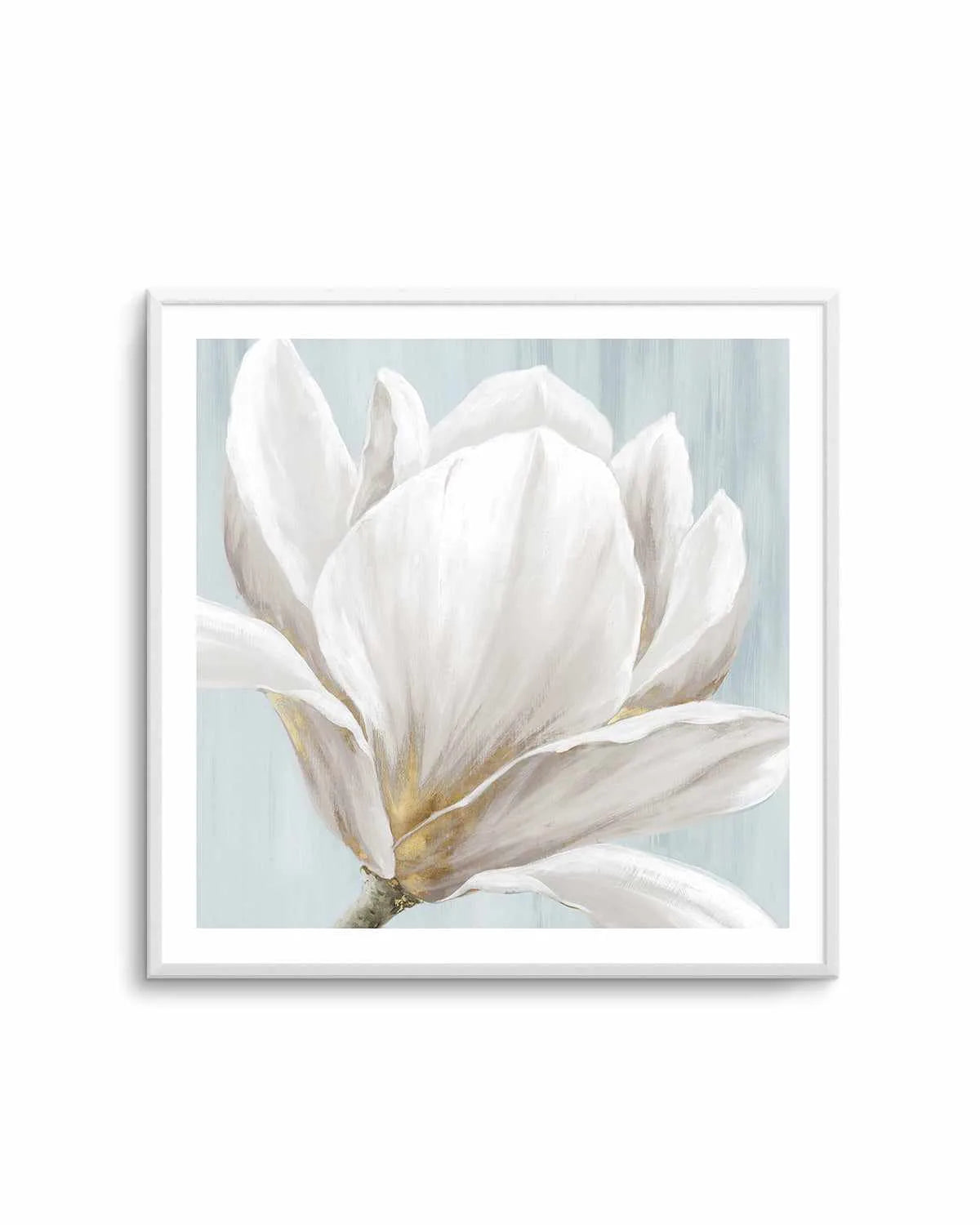 Soft White I Art Print from Olive et Oriel where you can shop wallpaper and artworks online