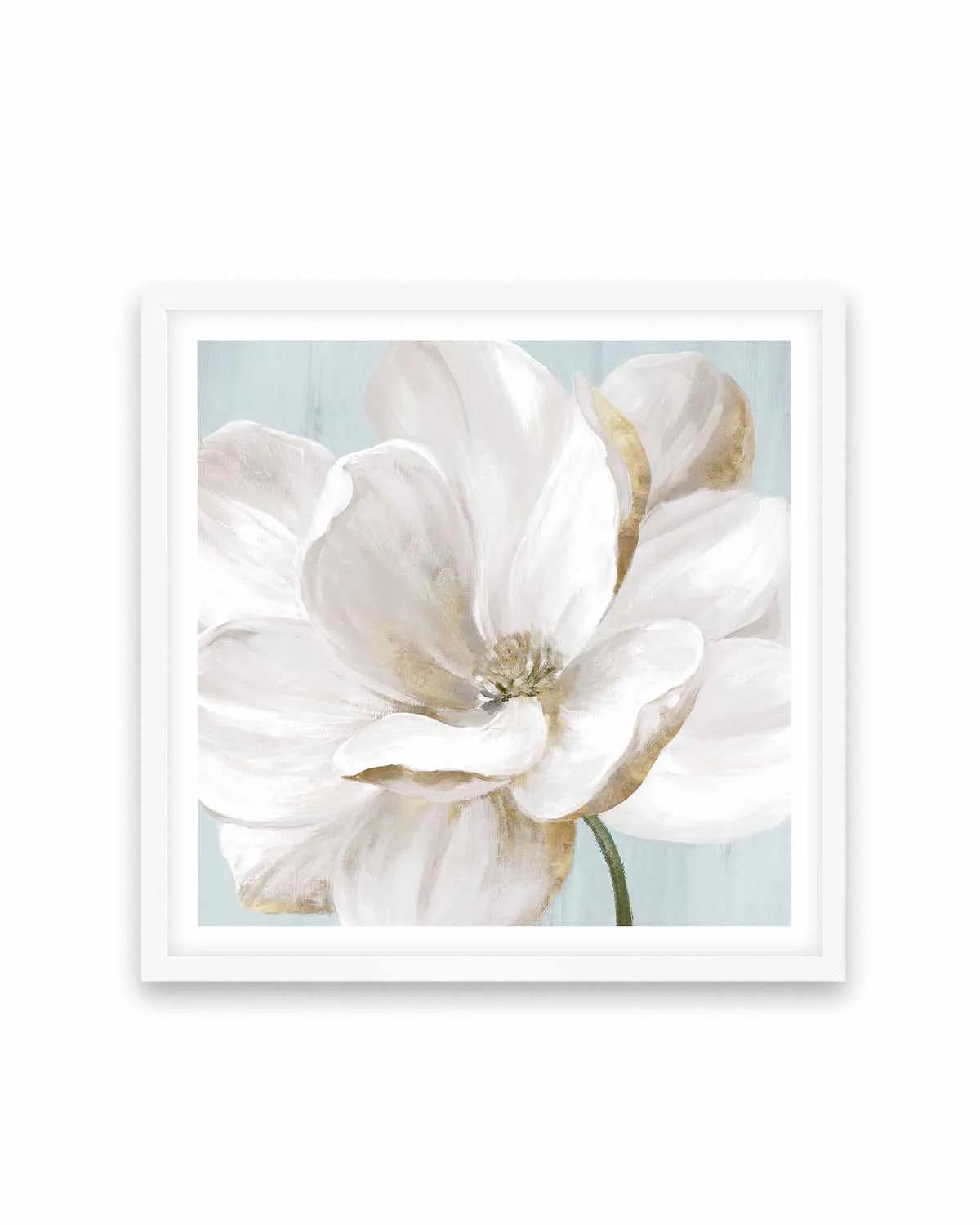 Soft White II Art Print from Olive et Oriel where you can shop wallpaper and artworks online