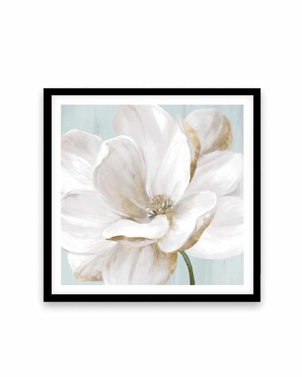Soft White II Art Print from Olive et Oriel where you can shop wallpaper and artworks online