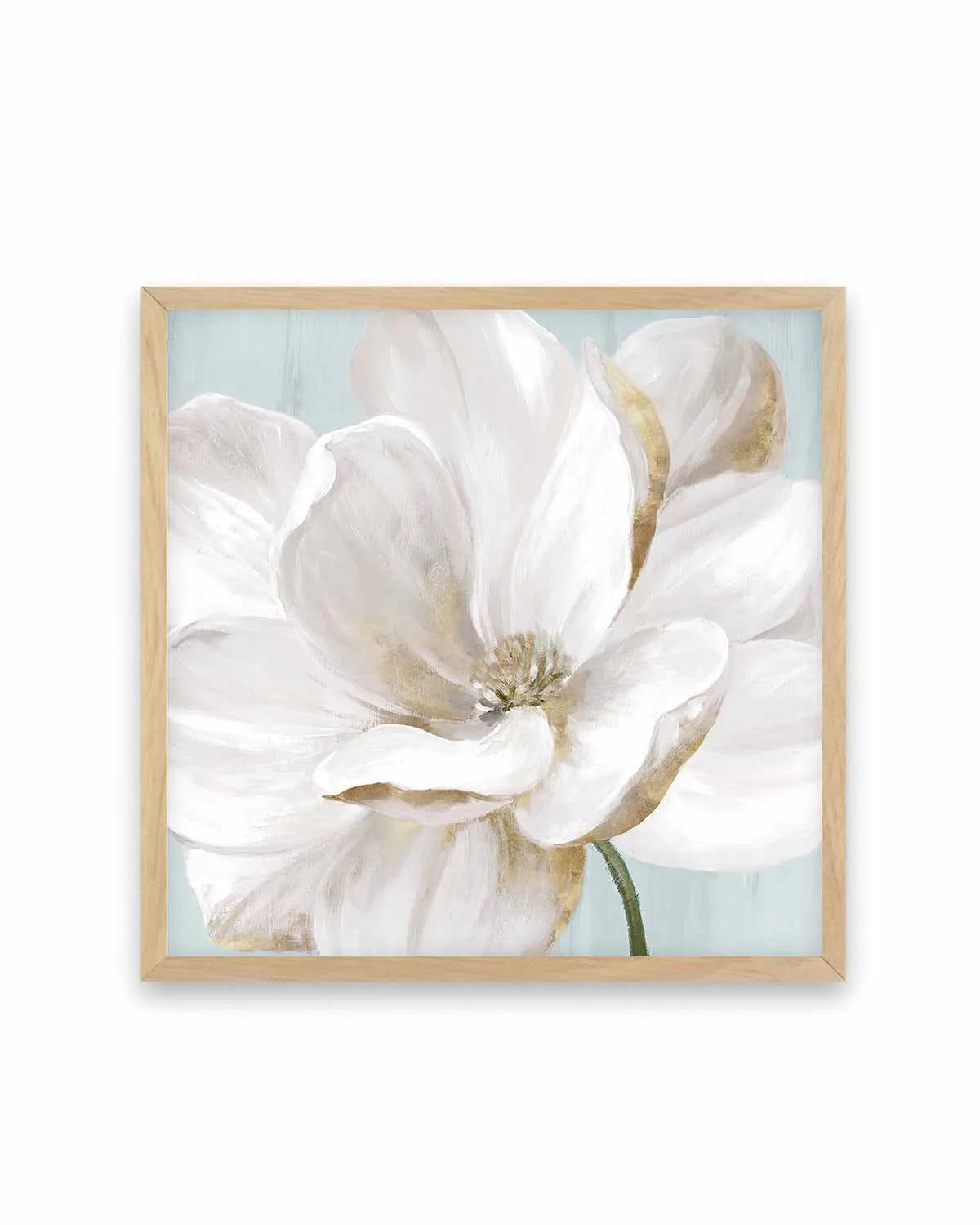Soft White II Art Print from Olive et Oriel where you can shop wallpaper and artworks online