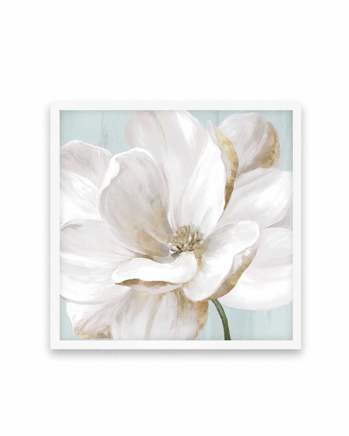 Soft White II Art Print from Olive et Oriel where you can shop wallpaper and artworks online