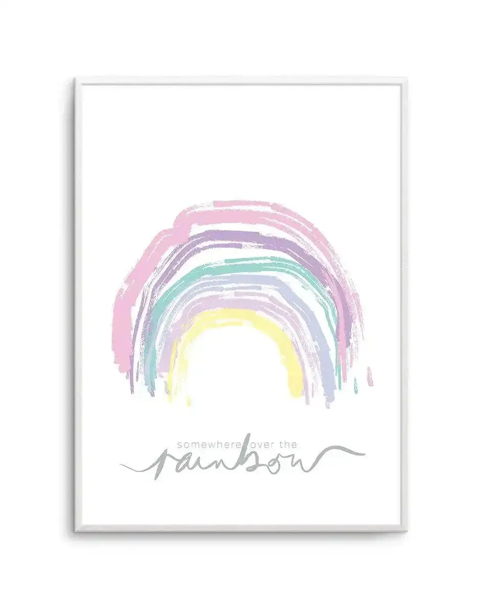 Somewhere Over The Rainbow Art Print-PRINT-Olive et Oriel-Olive et Oriel-A5 | 5.8" x 8.3" | 14.8 x 21cm-Unframed Art Print-With White Border-Buy-Australian-Art-Prints-Online-with-Olive-et-Oriel-Your-Artwork-Specialists-Austrailia-Decorate-With-Coastal-Photo-Wall-Art-Prints-From-Our-Beach-House-Artwork-Collection-Fine-Poster-and-Framed-Artwork