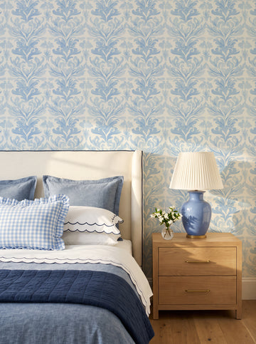 Southampton Light Blue Wallpaper