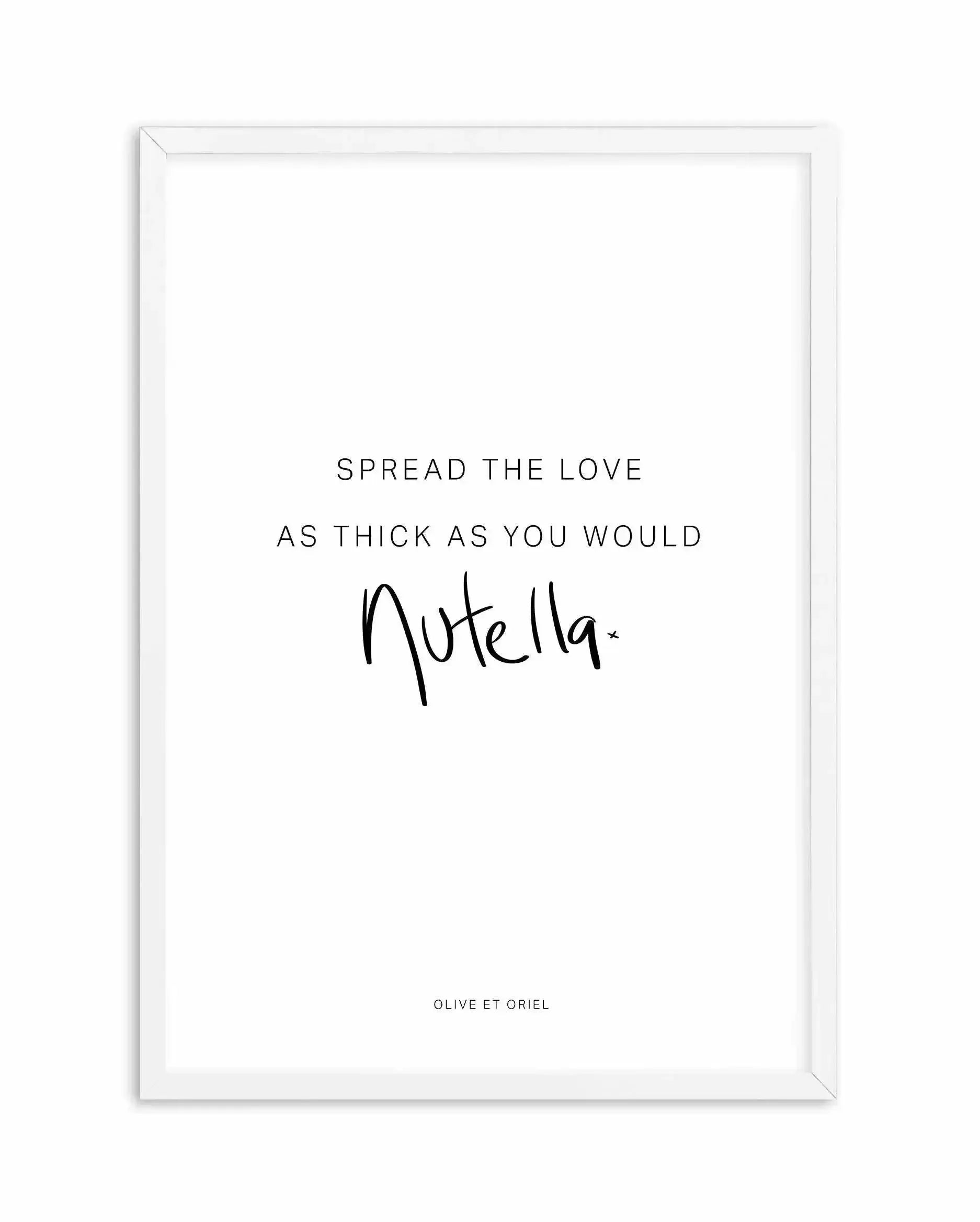 Spread The Love Art Print-PRINT-Olive et Oriel-Olive et Oriel-A5 | 5.8" x 8.3" | 14.8 x 21cm-White-With White Border-Buy-Australian-Art-Prints-Online-with-Olive-et-Oriel-Your-Artwork-Specialists-Austrailia-Decorate-With-Coastal-Photo-Wall-Art-Prints-From-Our-Beach-House-Artwork-Collection-Fine-Poster-and-Framed-Artwork