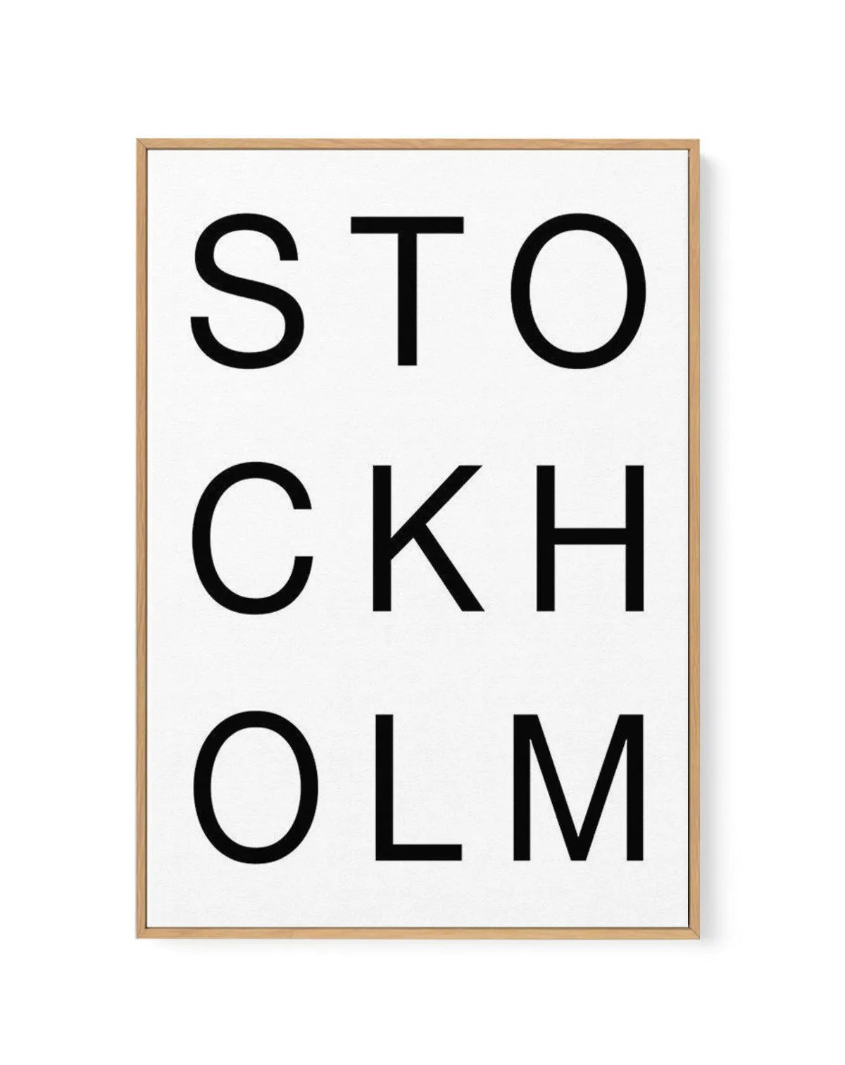 Stockholm | Framed Canvas-CANVAS-You can shop wall art online with Olive et Oriel for everything from abstract art to fun kids wall art. Our beautiful modern art prints and canvas art are available from large canvas prints to wall art paintings and our proudly Australian artwork collection offers only the highest quality framed large wall art and canvas art Australia - You can buy fashion photography prints or Hampton print posters and paintings on canvas from Olive et Oriel and have them delive