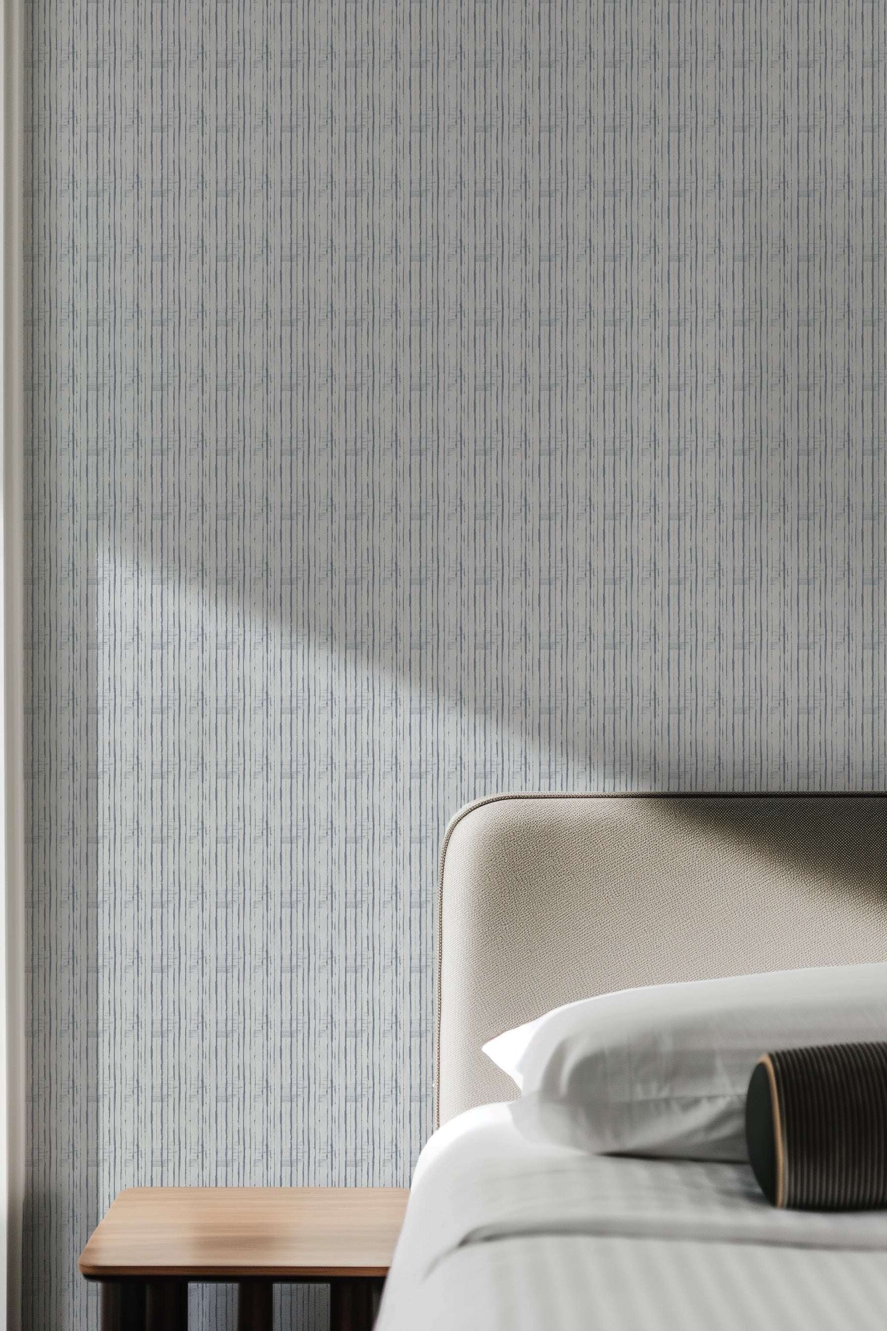 Balmain in Slate Commercial Vinyl Wallcovering