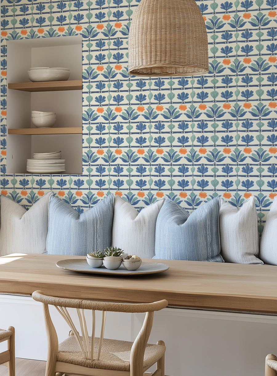 Aurora Wallpaper from Olive et Oriel where you can shop wallpaper and artworks online