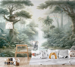 Kids Safari Retreat Wallpaper Mural