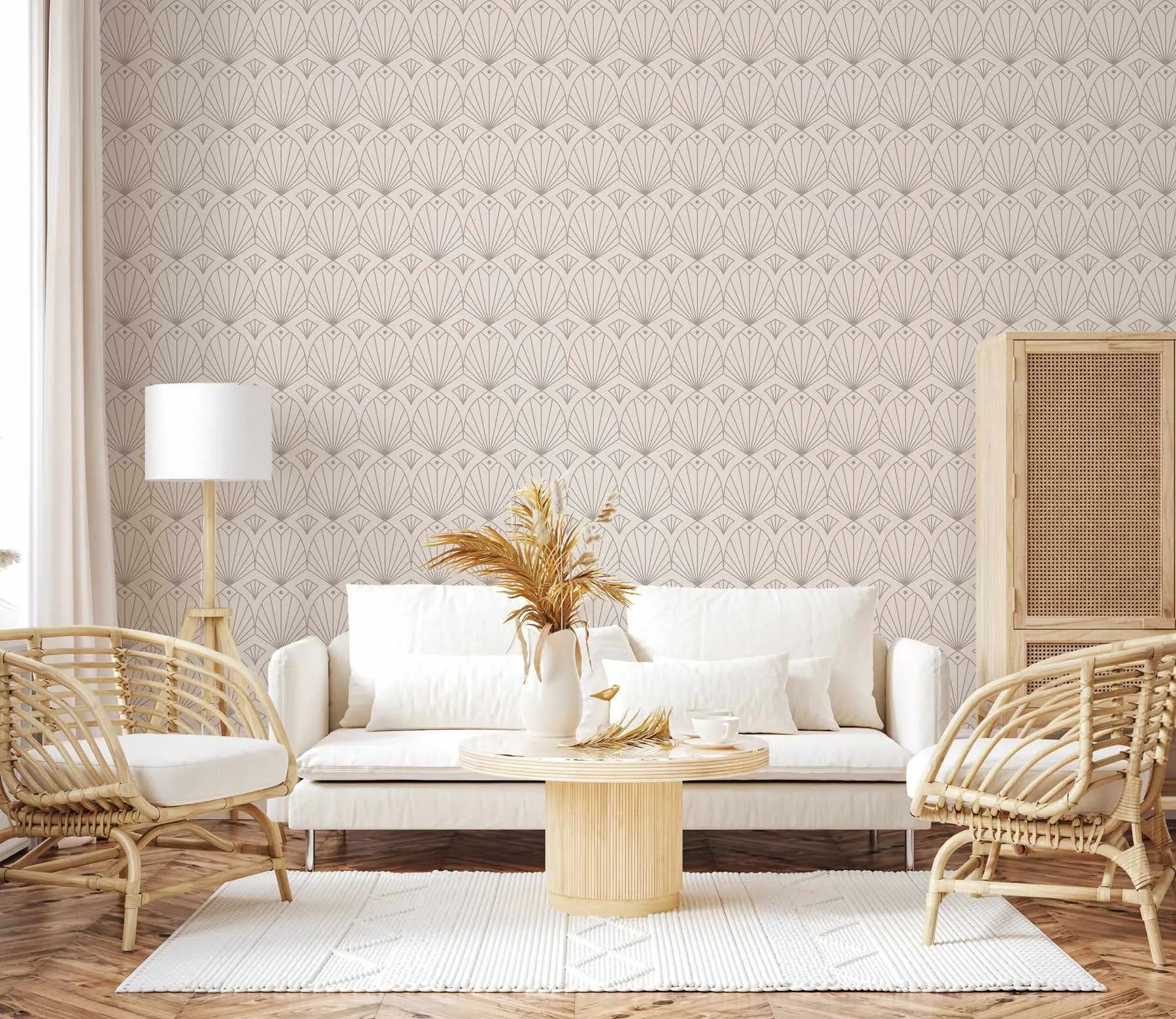 Gatsby Deco Wallpaper from Olive et Oriel where you can shop wallpaper and artworks online