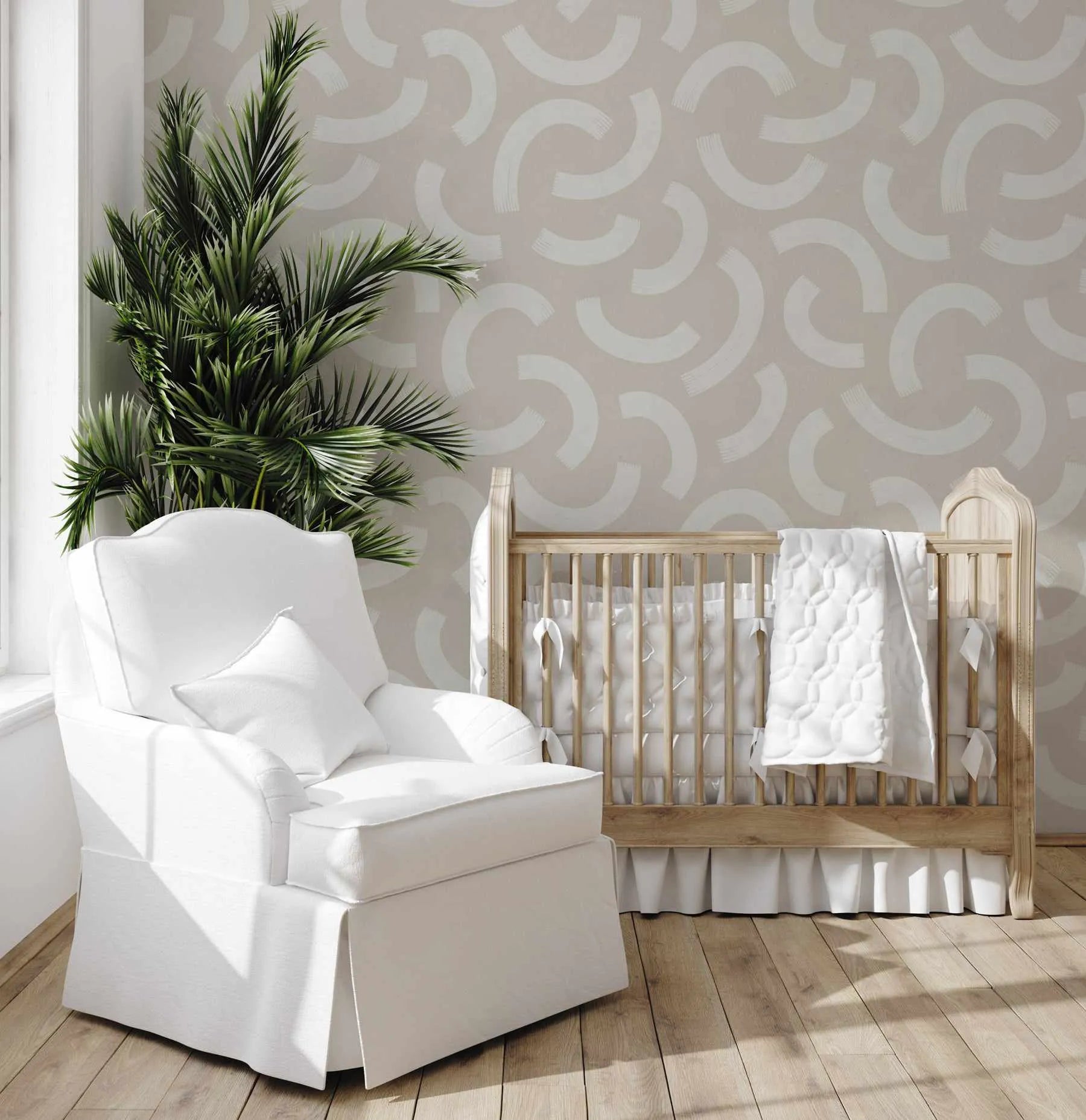 Brush Strokes Wallpaper from Olive et Oriel where you can shop wallpaper and artworks online