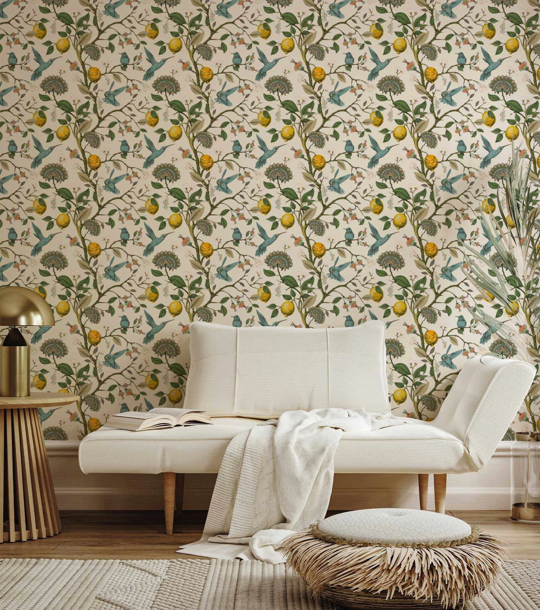 Summer in Capri Wallpaper from Olive et Oriel where you can shop wallpaper and artworks online