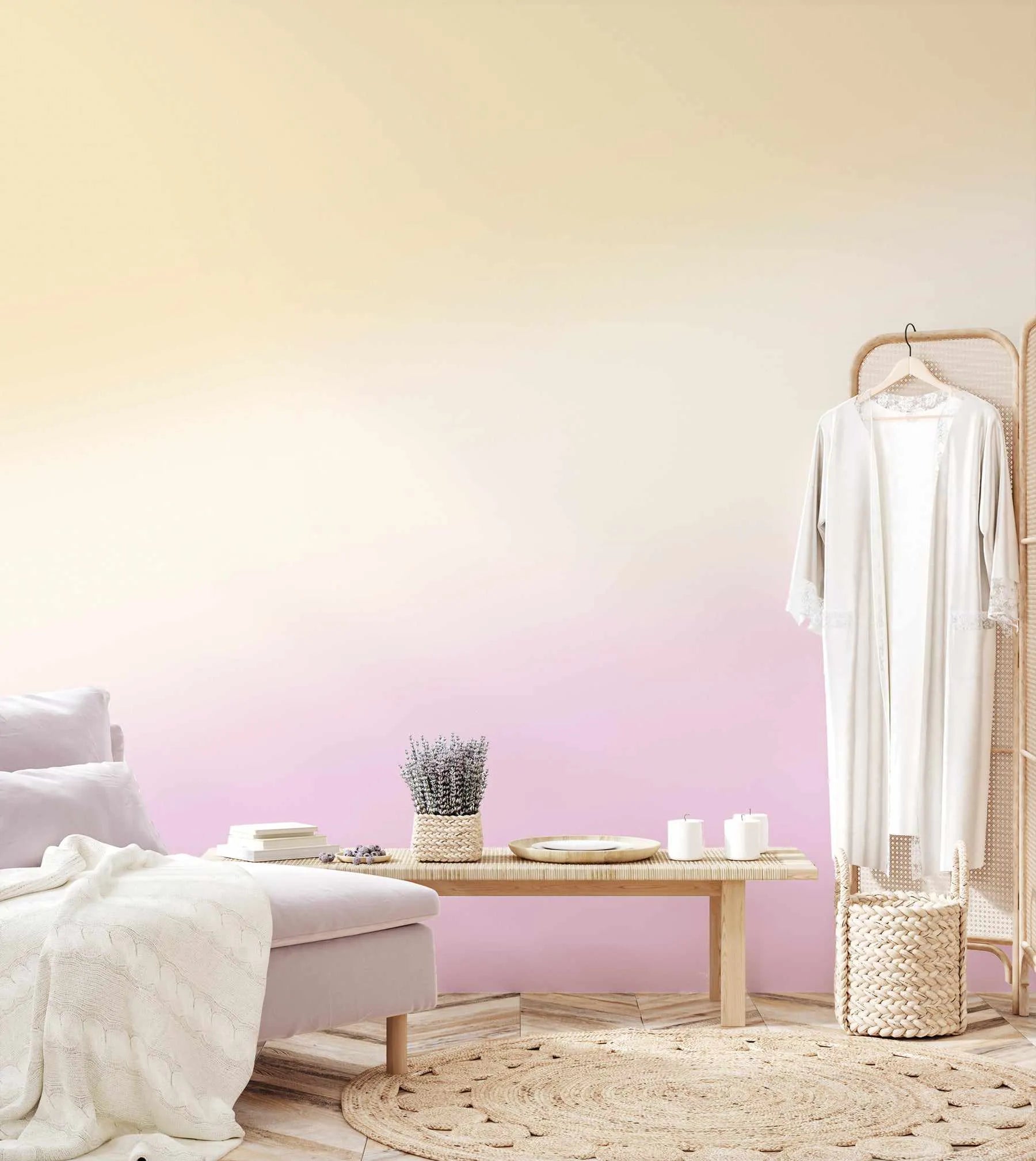 Aura in Candy Wallpaper from Olive et Oriel where you can shop wallpaper and artworks online