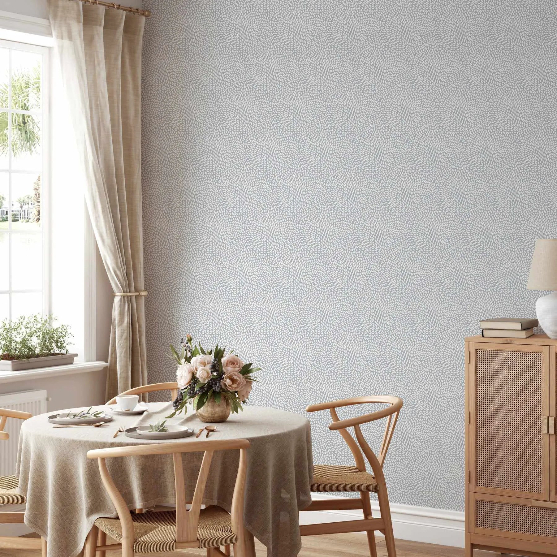 Aperol in Navy Wallpaper from Olive et Oriel where you can shop wallpaper and artworks online