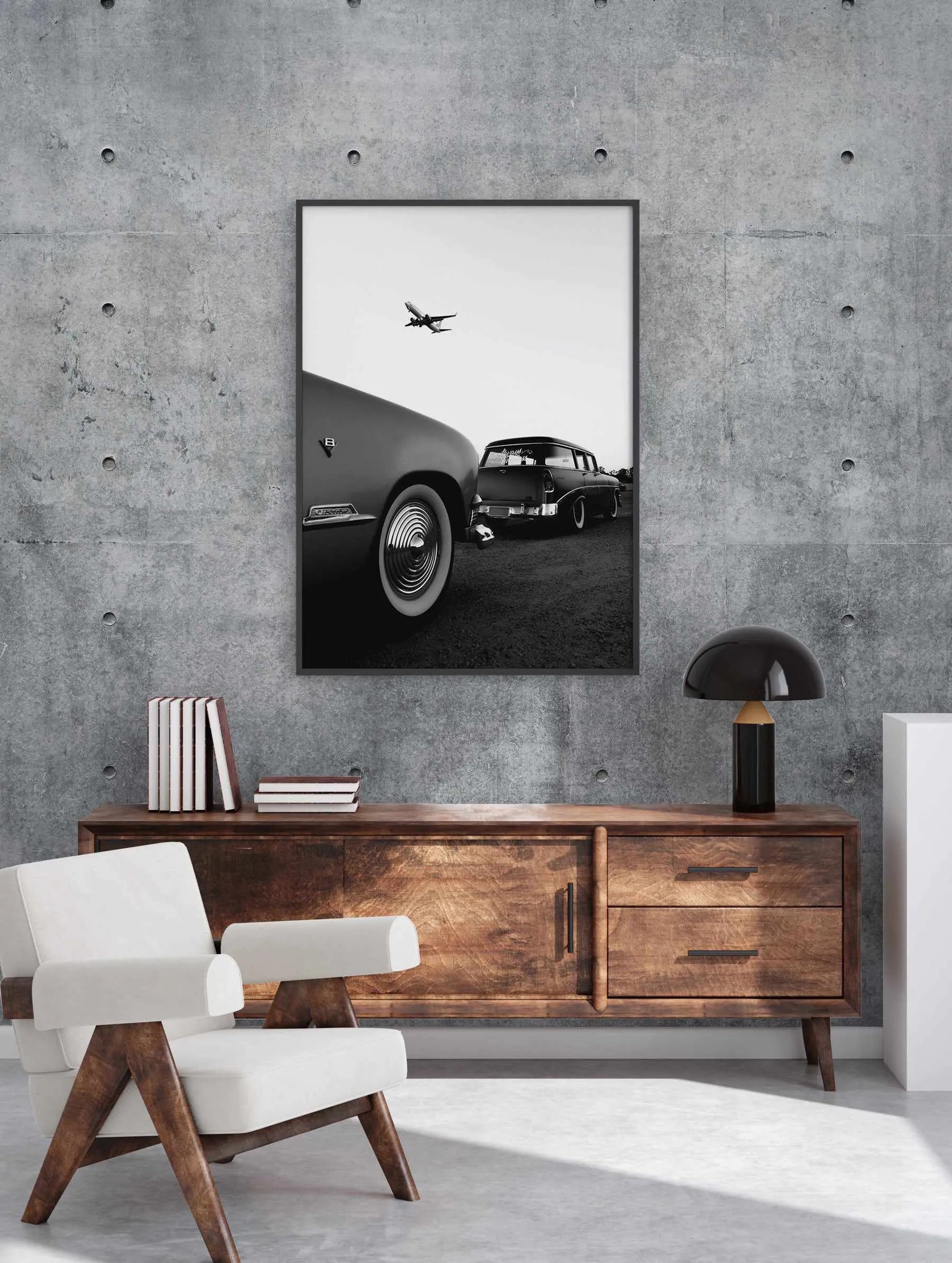 Concrete Luxe Wallpaper from Olive et Oriel where you can shop wallpaper and artworks online