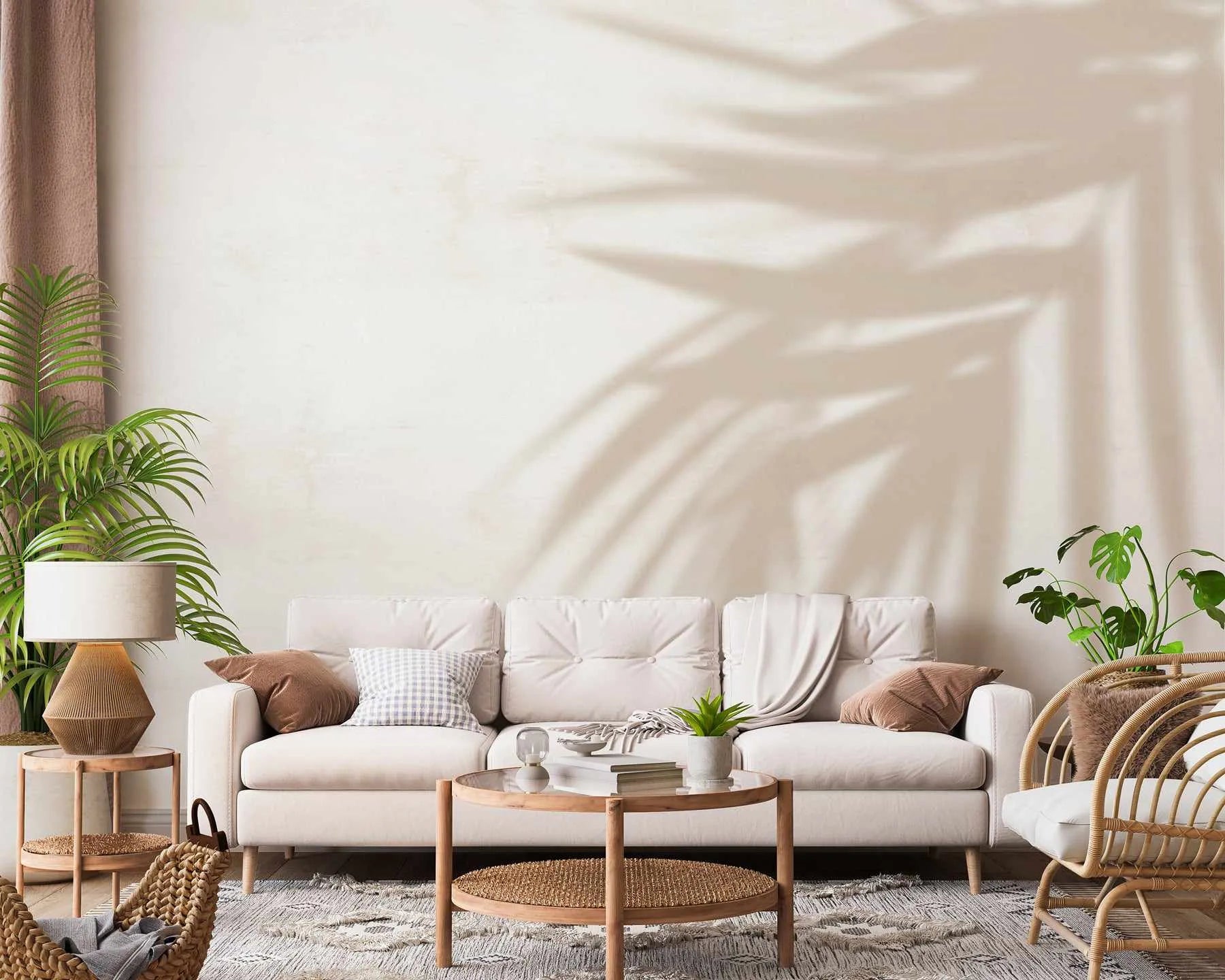 Midday in Santorini Wallpaper from Olive et Oriel where you can shop wallpaper and artworks online