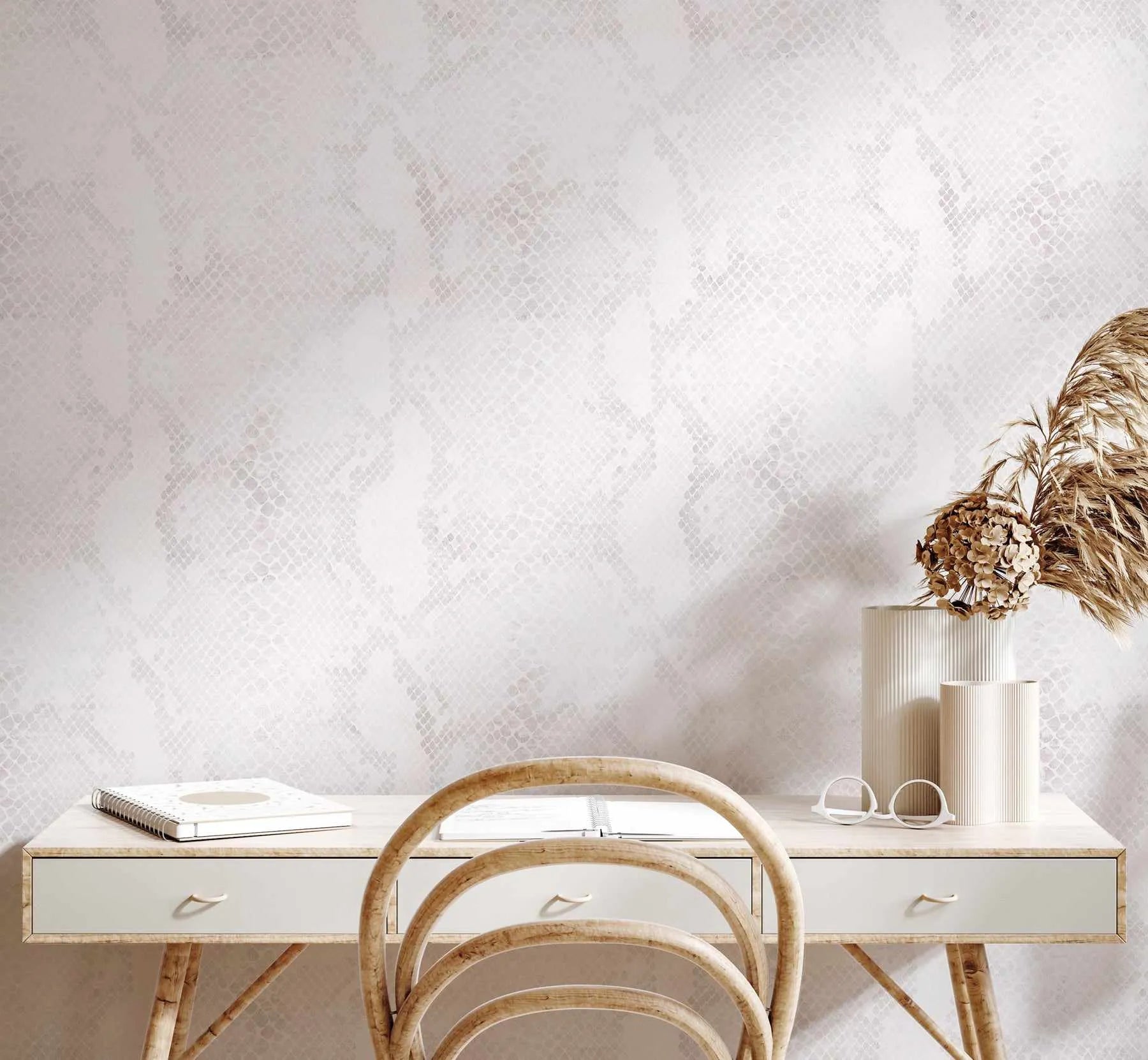 Snake Skin Wallpaper from Olive et Oriel where you can shop wallpaper and artworks online