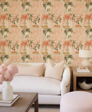 Sunny Citrus Wallpaper from Olive et Oriel where you can shop wallpaper and artworks online