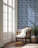 Colonial Floral Wallpaper