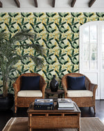 Verdant Vista Colonial Wallpaper