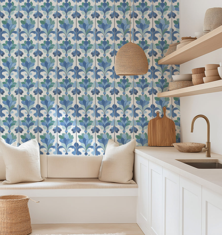 Aria Wallpaper from Olive et Oriel where you can shop wallpaper and artworks online