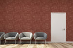 Aspen in Maroon Commercial Vinyl Wallcovering