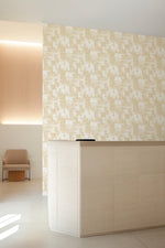 Louis in Beige Commercial Vinyl Wallcovering