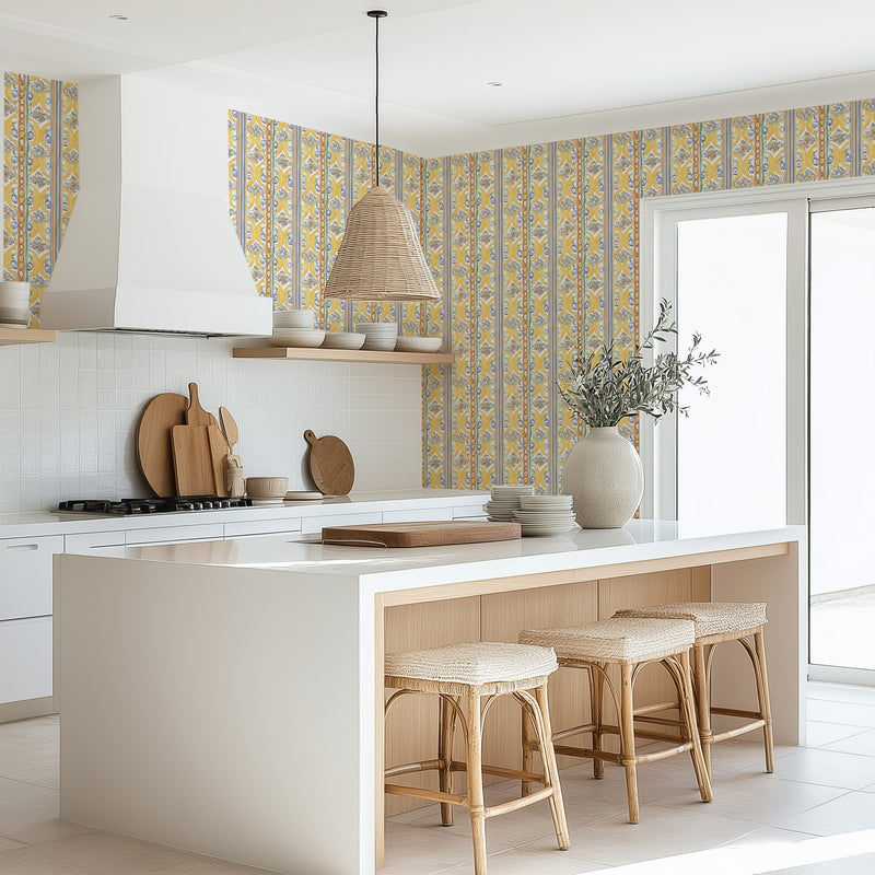 Capri Wallpaper from Olive et Oriel where you can shop wallpaper and artworks online