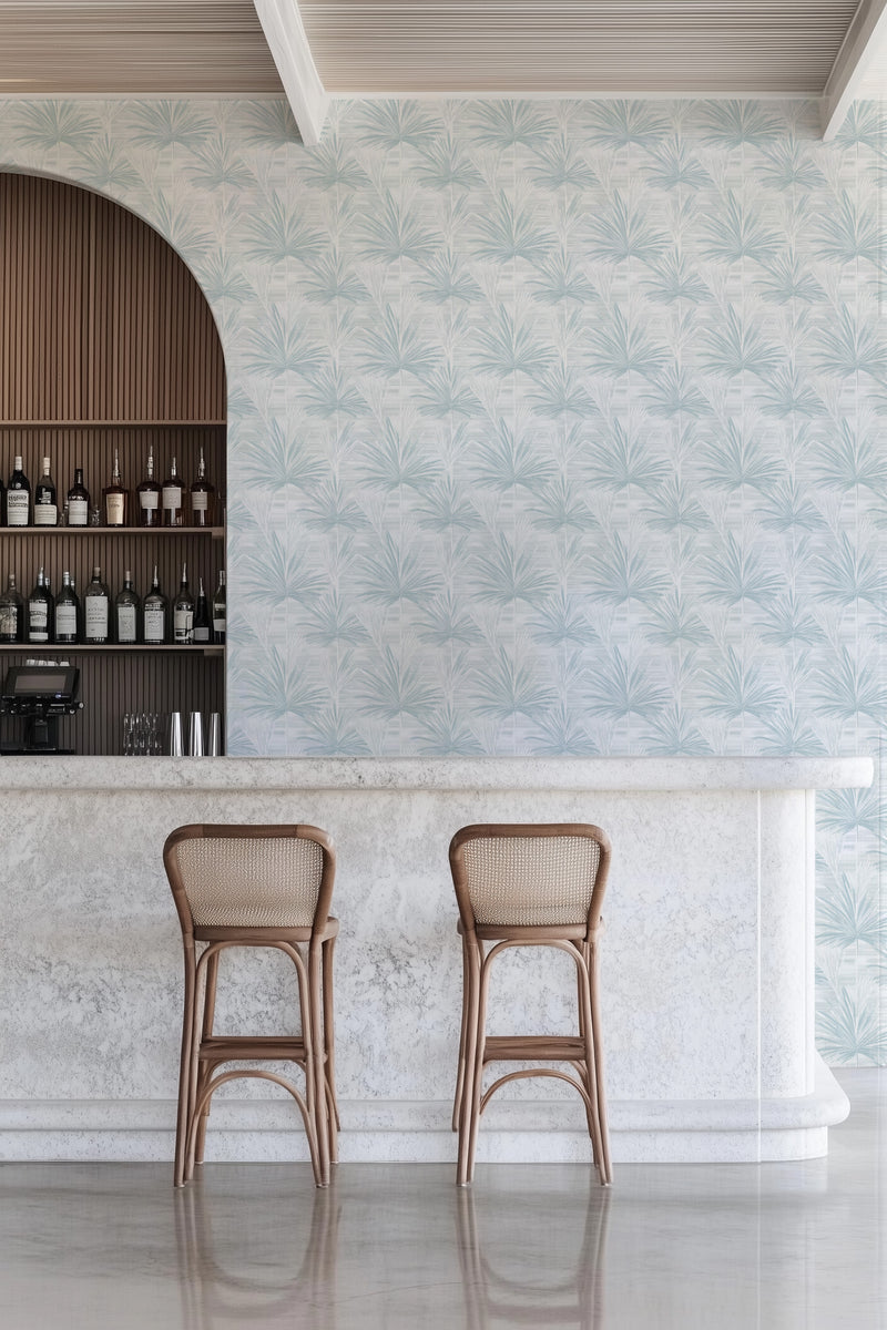 Bora in Glacier Commercial Vinyl Wallcovering