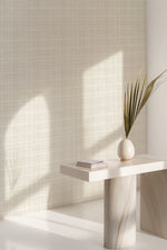 Vaucluse in Oat Commercial Vinyl Wallcovering