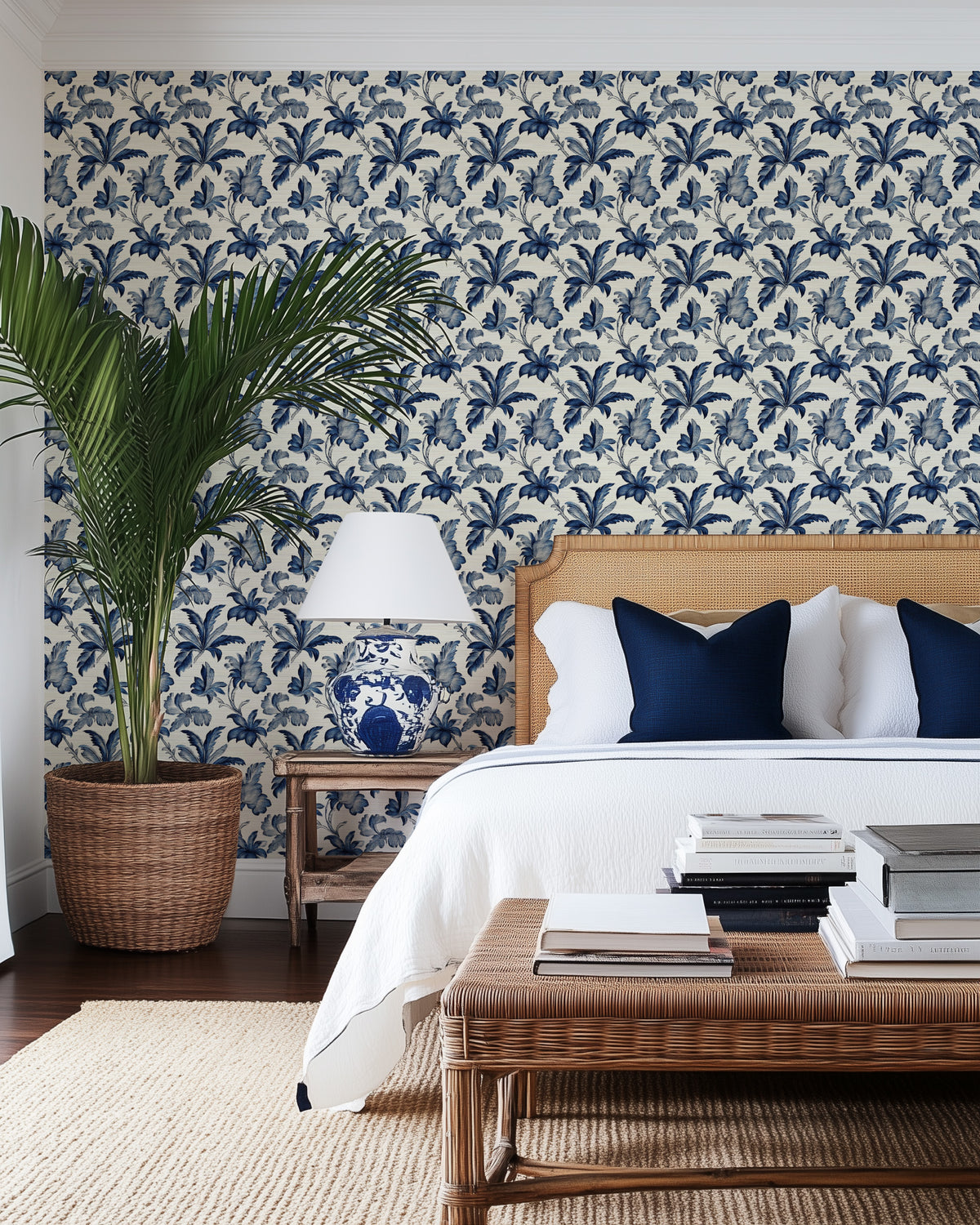 Colonial Heritage Vine Wallpaper from Olive et Oriel where you can shop wallpaper and artworks online
